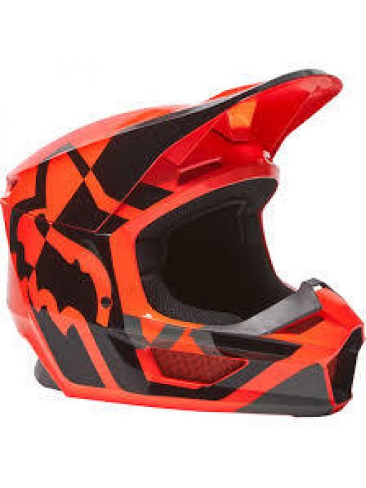 Каска FOX V1 LUX ECE Fluorescent Orange